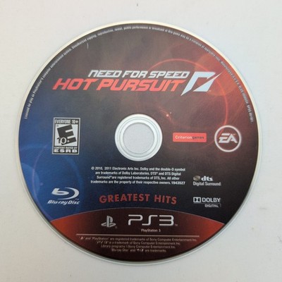 Need for Speed: Hot Pursuit (Sony PlayStation 3) Disc Only