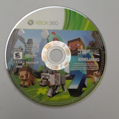 Minecraft (Microsoft Xbox 360) Disc Only