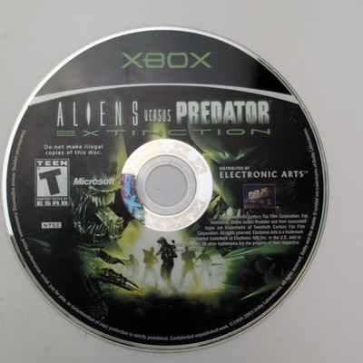 Aliens versus Predator: Extinction (Microsoft Xbox) Disc Only