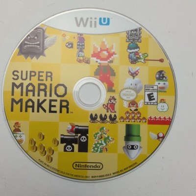 Super Mario Maker (Nintendo Wii U) Disc Only