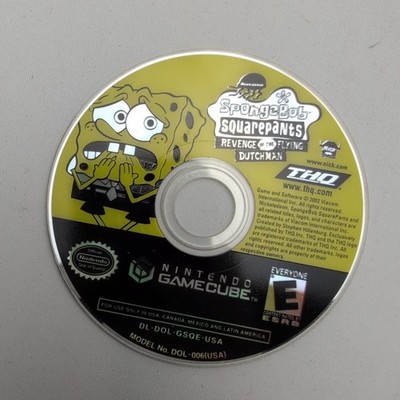 SpongeBob SquarePants: Revenge of the Flying Dutchman (GameCube, 2002) Disc Only