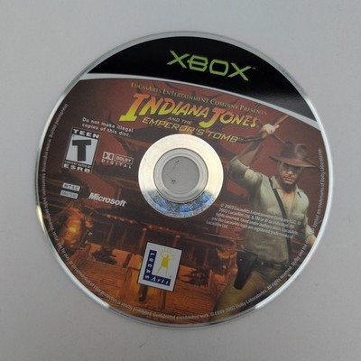 Indiana Jones and the Emperor's Tomb (Microsoft Xbox) Disc Only