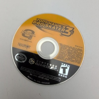 Tony Hawk's Pro Skater 3 (Nintendo GameCube) Disc Only