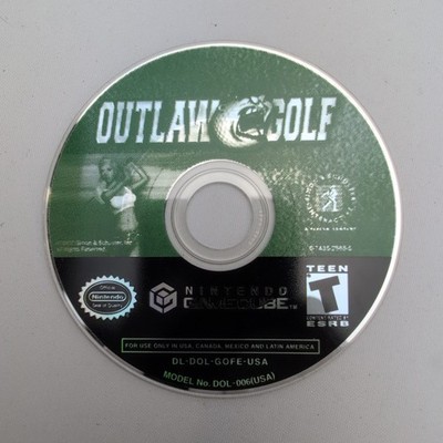 Outlaw Golf (Nintendo GameCube, 2002) Disc Only