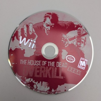 The House of the Dead: Overkill (Nintendo Wii, 2009) Disc Only
