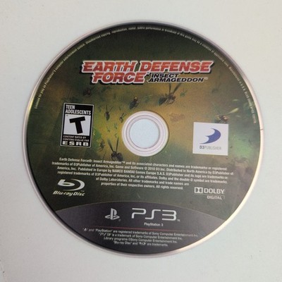 Earth Defense Force: Insect Armageddon (Sony PlayStation 3) Disc Only