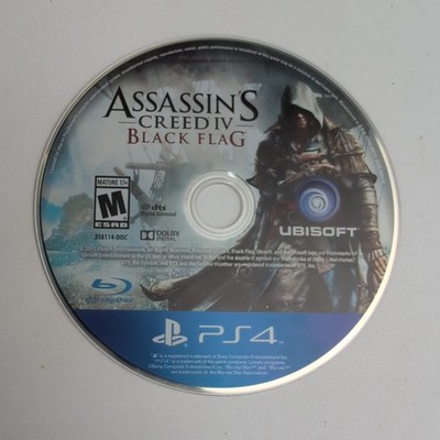 Assassin's Creed IV: Black Flag (Sony PlayStation 4, 2017) Disc Only