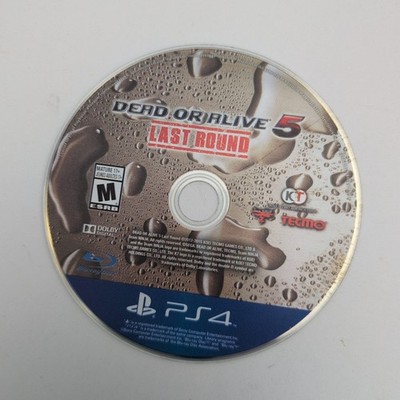 Dead or Alive 5: Last Round (Sony PlayStation 4, 2015) Disc Only