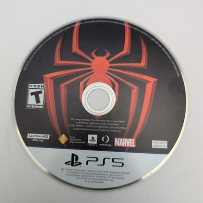 Marvel's Spider-Man (Sony PlayStation 5, 2018) Disc Only