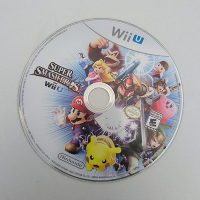 Super Smash Bros. for Wii U (Nintendo Wii U, 2015) Disc Only