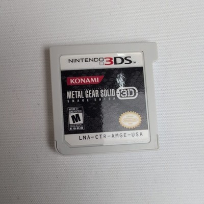 Metal Gear Solid: Snake Eater 3D (Nintendo 3DS) Cartridge Only