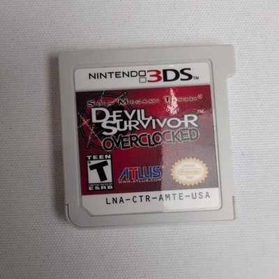 Shin Megami Tensei: Devil Survivor Overclocked (Nintendo 3DS) Cartridge Only