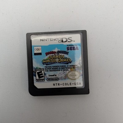 Mario & Sonic at the Olympic Winter Games (Nintendo DS, 2009) Cartridge Only