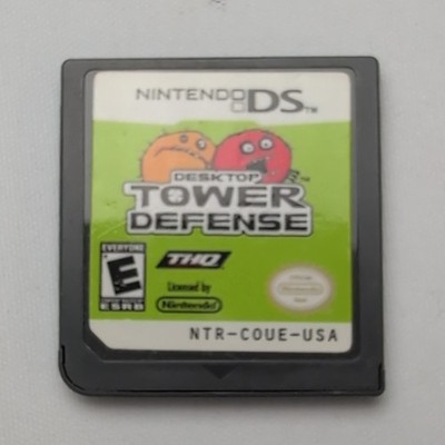 Desktop Tower Defense (Nintendo DS, 2009) Cartridge Only