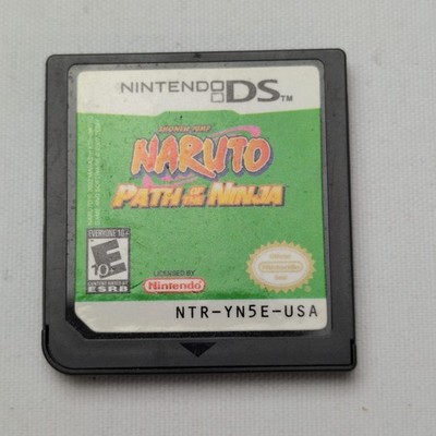 Naruto: Path of the Ninja (Nintendo DS, 2007) Cartridge Only