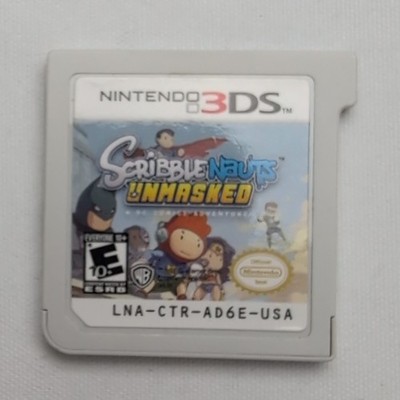 Scribblenauts Unmasked: A DC Comics Adventure (Nintendo 3DS) Cartridge Only