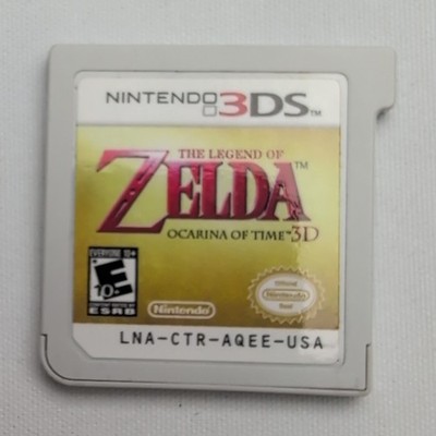 The Legend of Zelda: Ocarina of Time 3D (Nintendo 3DS, 2011) Cartridge Only