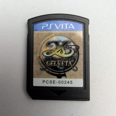 Ys: Memories of Celceta (Sony PS Vita, 2018) Cartridge Only